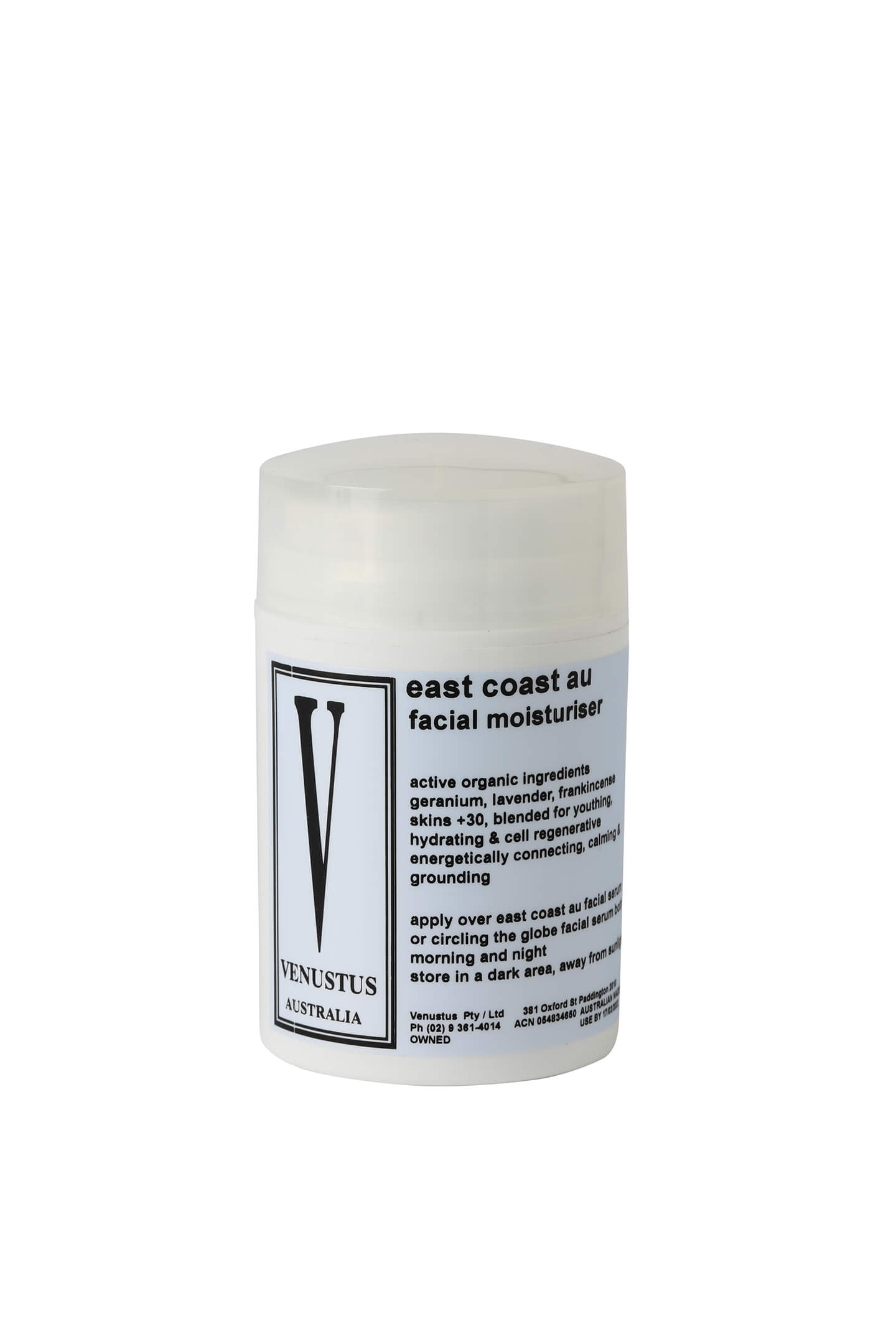 east coast facial moisturiser