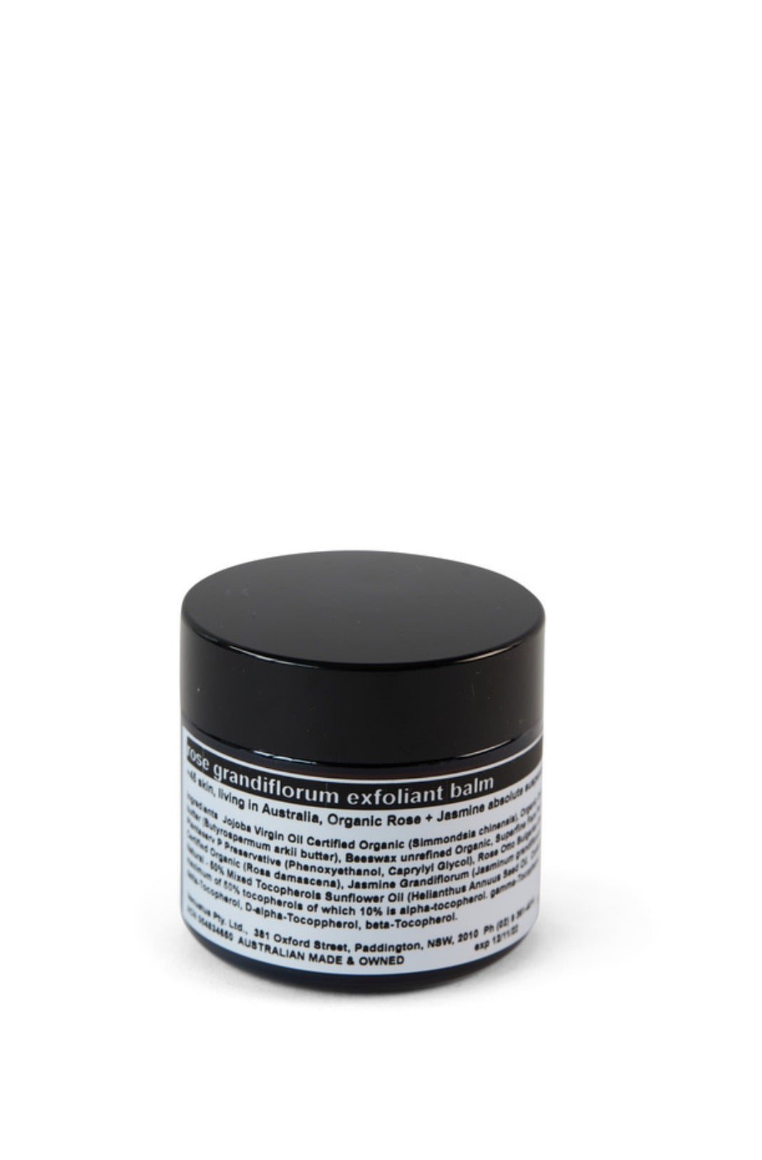 rose grandiflorum exfoliant balm
