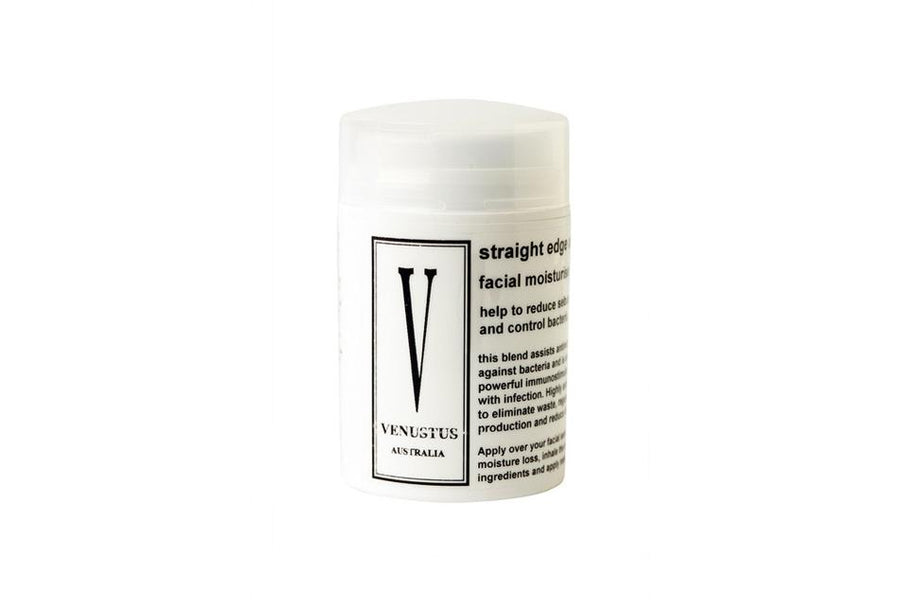 straight edge facial moisturiser 50ml